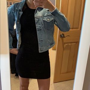 GARAGE Black Bodycon Dress